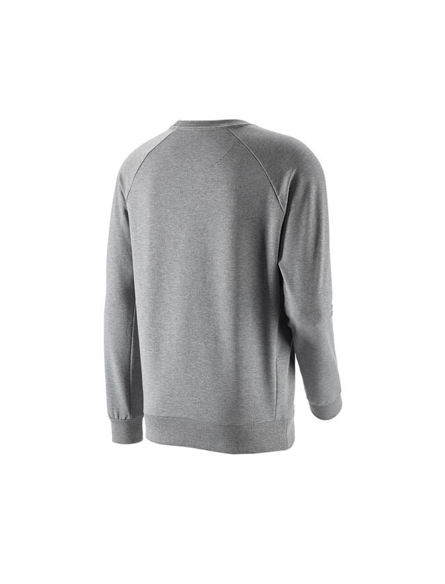Shirts, Pullover & more: e.s. Sweatshirt cotton stretch + grey melange 2