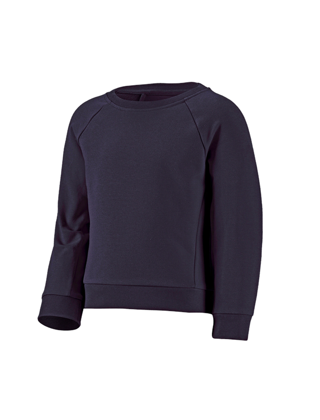 Shirts & Co.: e.s. Sweatshirt cotton stretch, Kinder + dunkelblau 2