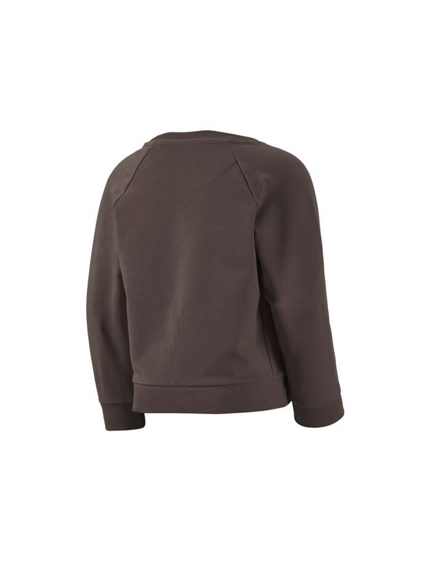 Shirts, Pullover & more: e.s. Sweatshirt cotton stretch, children's + chestnut 2