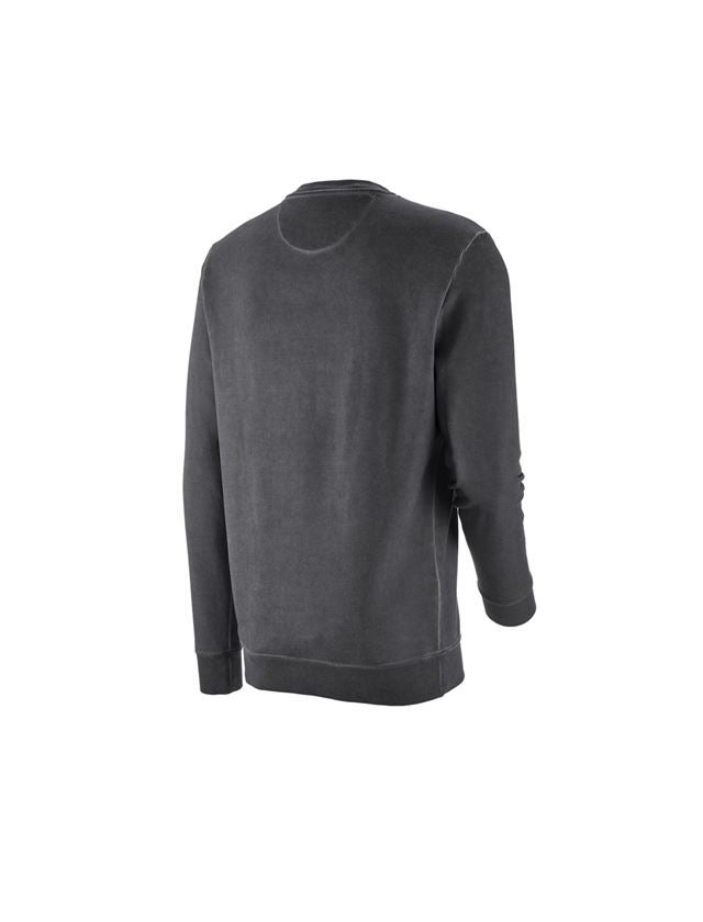 Hauts: e.s. Sweatshirt vintage poly cotton + noir oxyde vintage 3