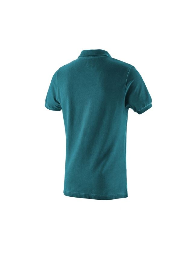 Shirts, Pullover & more: e.s. Polo shirt vintage cotton stretch + darkcyan vintage 1