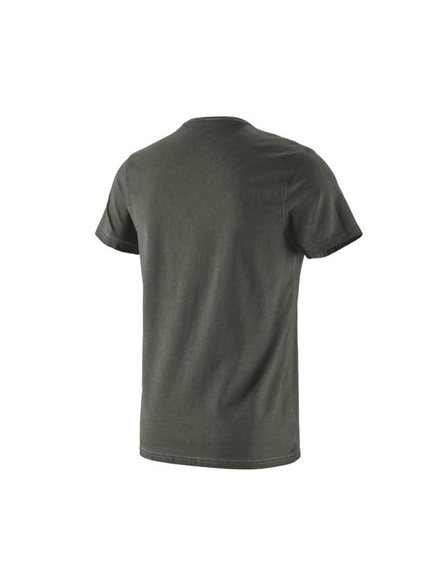 Themen: e.s. T-Shirt vintage cotton stretch + tarngrün vintage 3