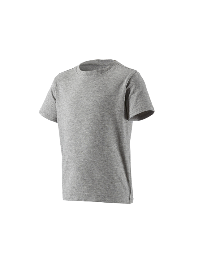 Shirts, Pullover & more: e.s. T-Shirt cotton stretch, children's + grey melange 2