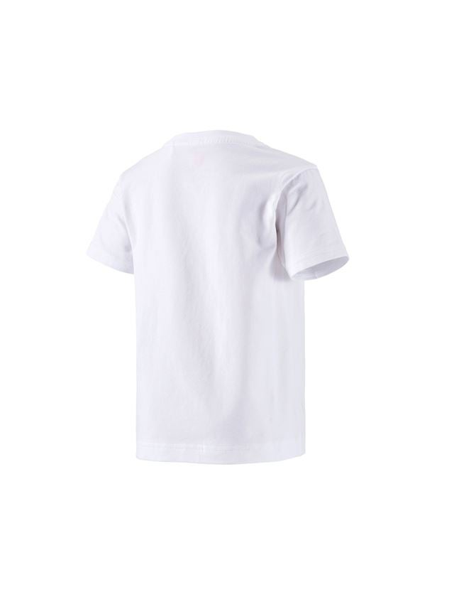 Shirts, Pullover & more: e.s. T-Shirt cotton stretch, children's + white 1