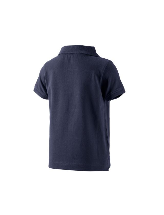 Topics: e.s. Polo shirt cotton stretch, children's + navy 1
