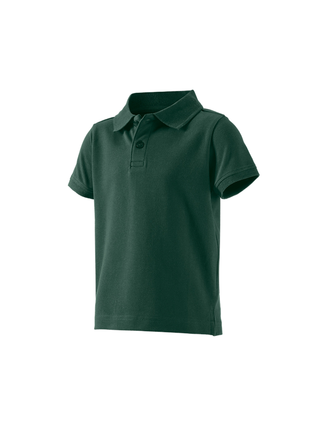 Shirts, Pullover & more: e.s. Polo shirt cotton stretch, children's + green