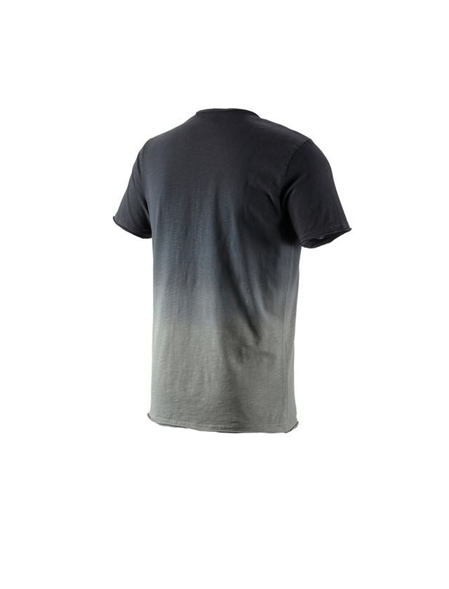 Hauts: e.s. T-Shirt denim workwear + noir oxyde vintage 1
