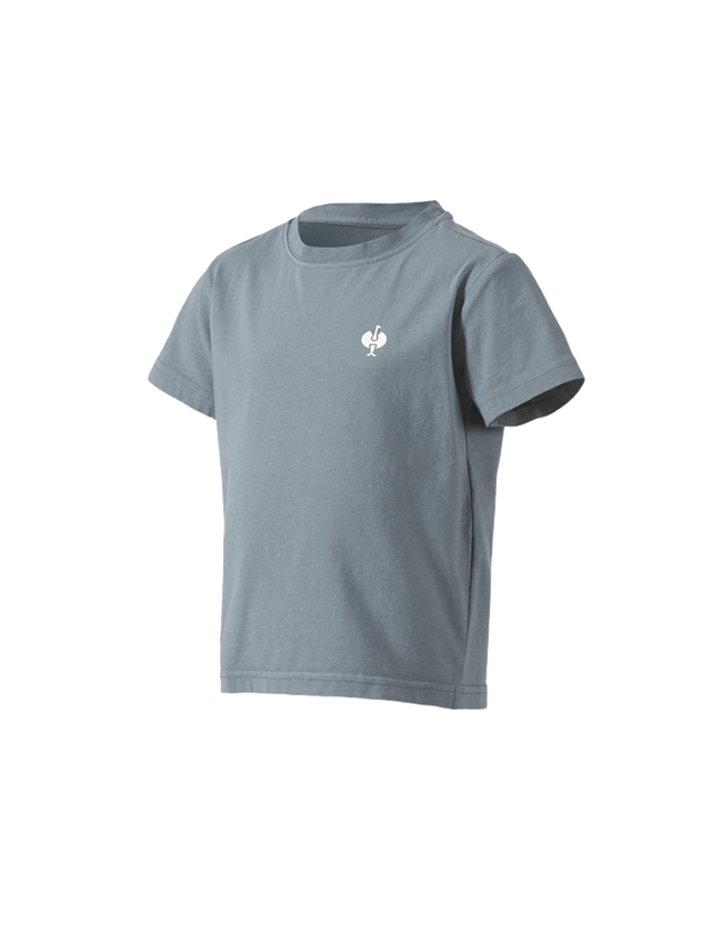 Shirts & Co.: T-Shirt e.s.motion ten pure, Kinder + rauchblau vintage