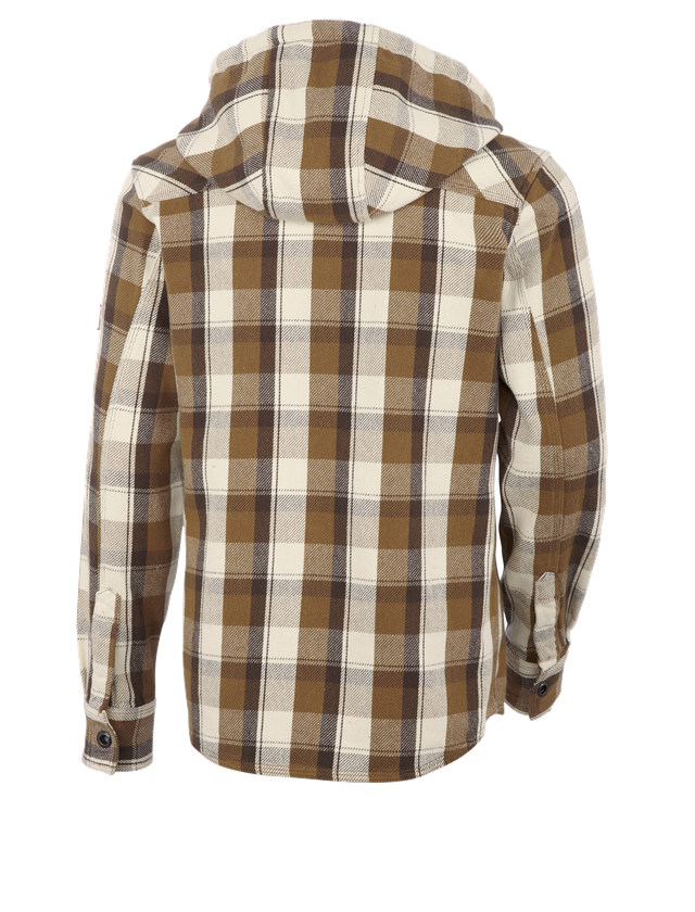 Shirts, Pullover & more: Hooded shirt e.s.roughtough + bark/walnut/nature 3