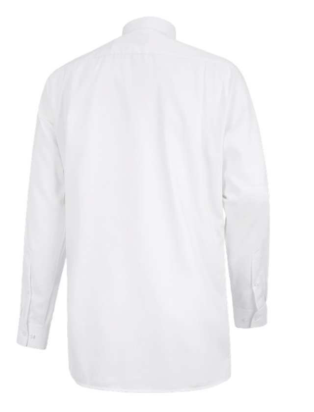 Shirts & Co.: Business Hemd e.s.comfort, langarm + weiß 3