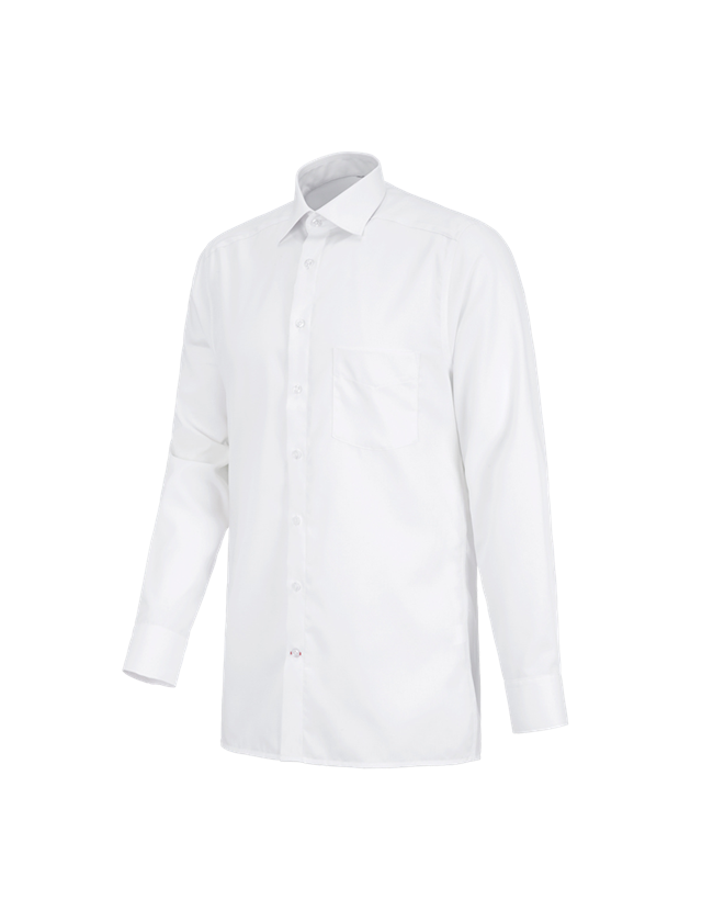 Shirts & Co.: Business Hemd e.s.comfort, langarm + weiß 2