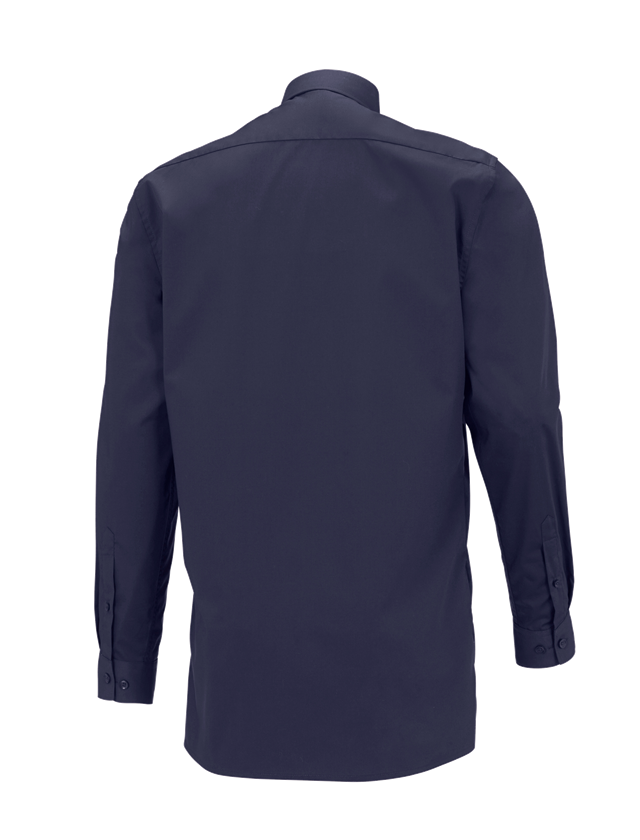 Shirts, Pullover & more: e.s. Service shirt long sleeved + navy 1