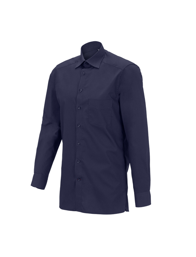 Shirts, Pullover & more: e.s. Service shirt long sleeved + navy