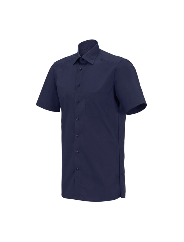 Topics: e.s. Service shirt short sleeved + navy