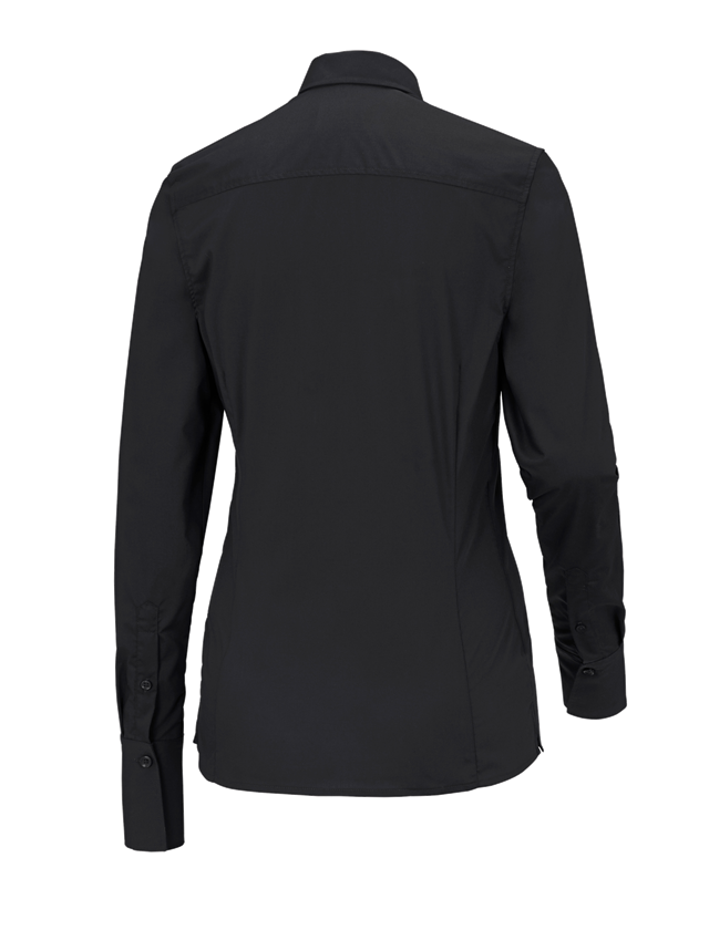 Shirts, Pullover & more: Business blouse e.s.comfort, long sleeved + black 1