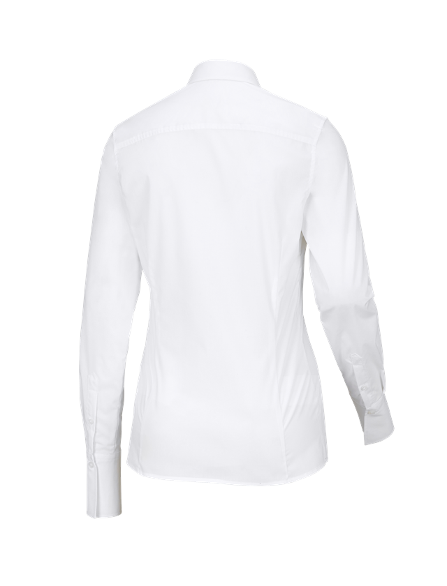 Shirts, Pullover & more: Business blouse e.s.comfort, long sleeved + white 1