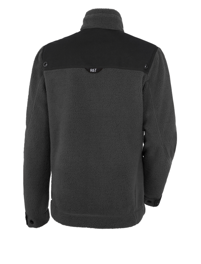 Shirts, Pullover & more: Faux fur Troyer e.s.roughtough + titanium 3