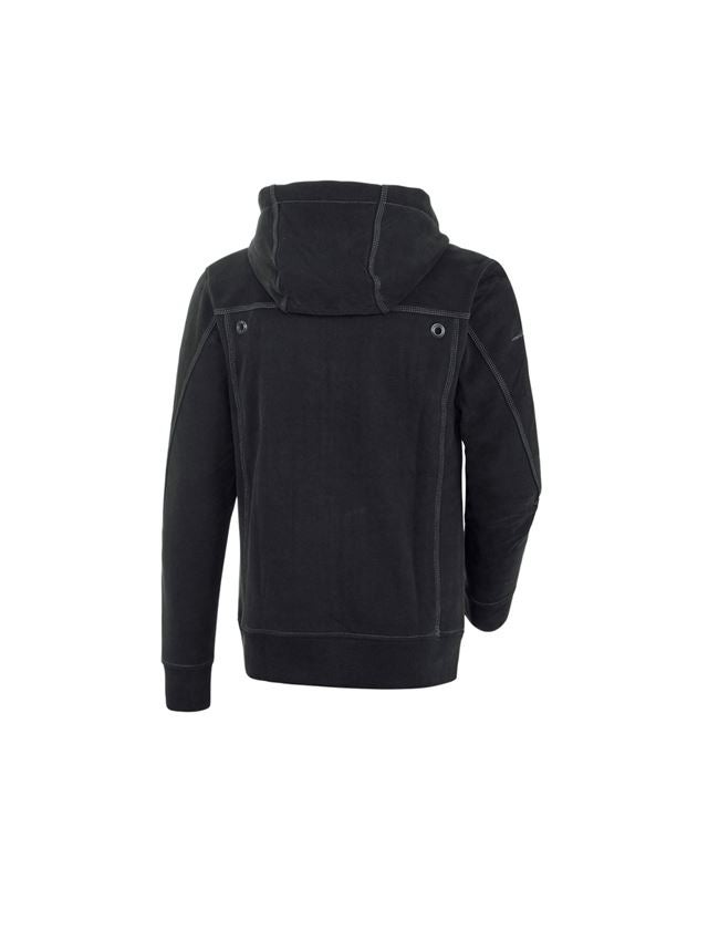 Shirts, Pullover & more: Hooded jacket cotton e.s.roughtough + black 3