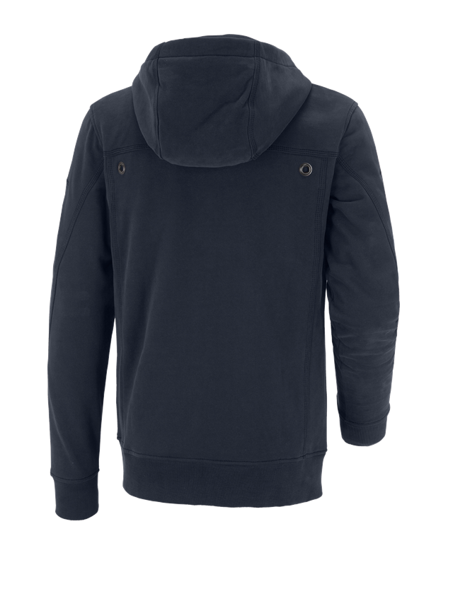 Shirts, Pullover & more: Hooded jacket cotton e.s.roughtough + midnightblue 3
