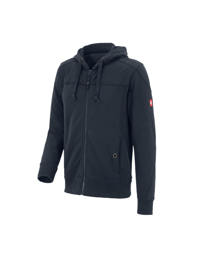 Shirts, Pullover & more: Hooded jacket cotton e.s.roughtough + midnightblue 2
