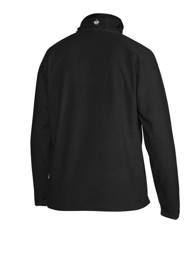 Shirts & Co.: Microfleece Troyer dryplexx® micro + schwarz 3