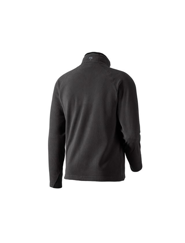 Shirts & Co.: Microfleece Troyer dryplexx® micro + schwarz 3