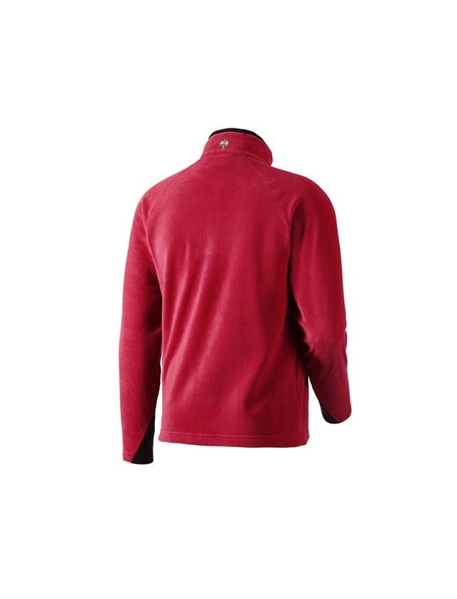 Shirts, Pullover & more: Microfleece troyer dryplexx® micro + red 3