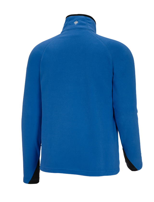 Shirts, Pullover & more: Microfleece troyer dryplexx® micro + gentian blue 1