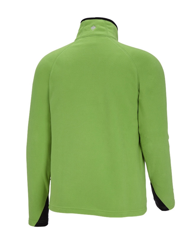 Shirts, Pullover & more: Microfleece troyer dryplexx® micro + sea green 1