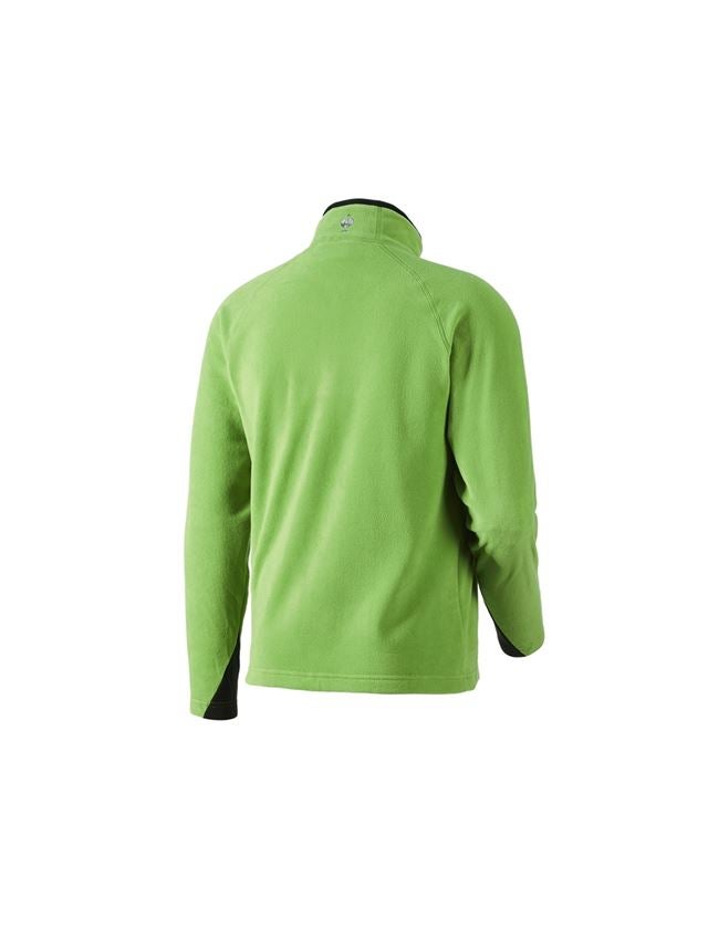 Shirts & Co.: Microfleece Troyer dryplexx® micro + seegrün 1