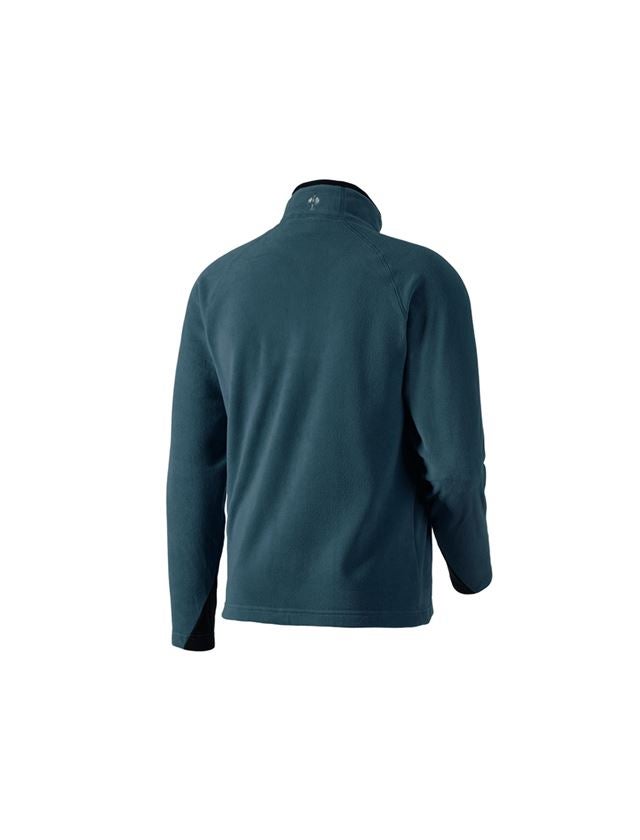Shirts & Co.: Microfleece Troyer dryplexx® micro + seeblau 3