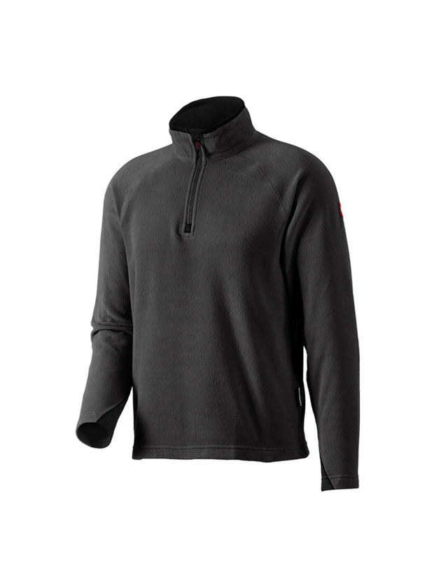 Shirts & Co.: Microfleece Troyer dryplexx® micro + schwarz 2