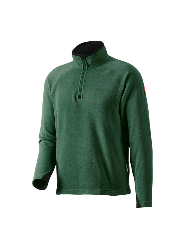 Shirts & Co.: Microfleece Troyer dryplexx® micro + grün