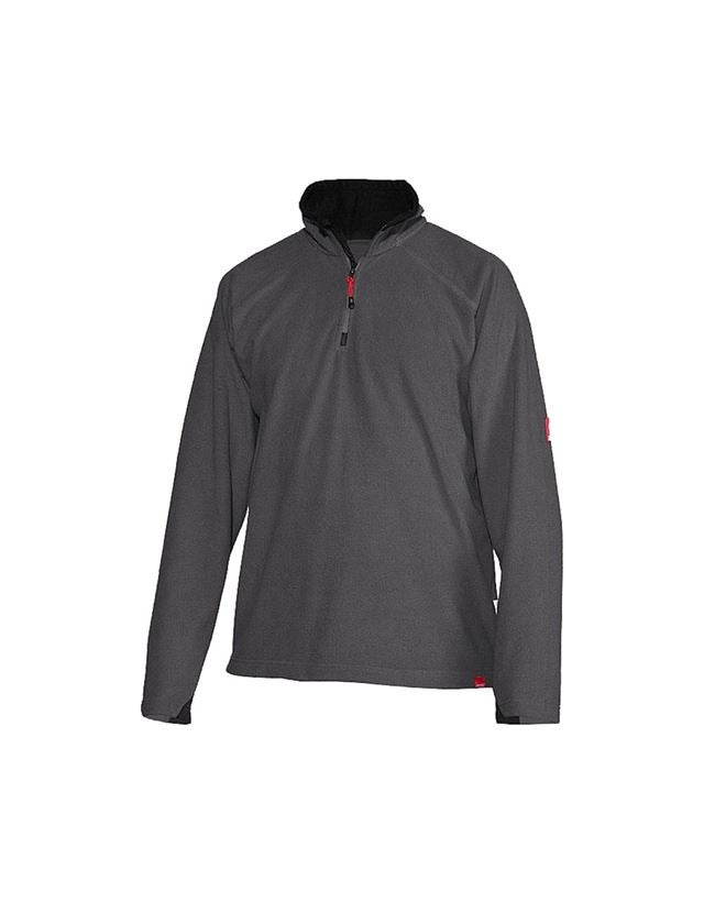 Shirts, Pullover & more: Microfleece troyer dryplexx® micro + anthracite 2