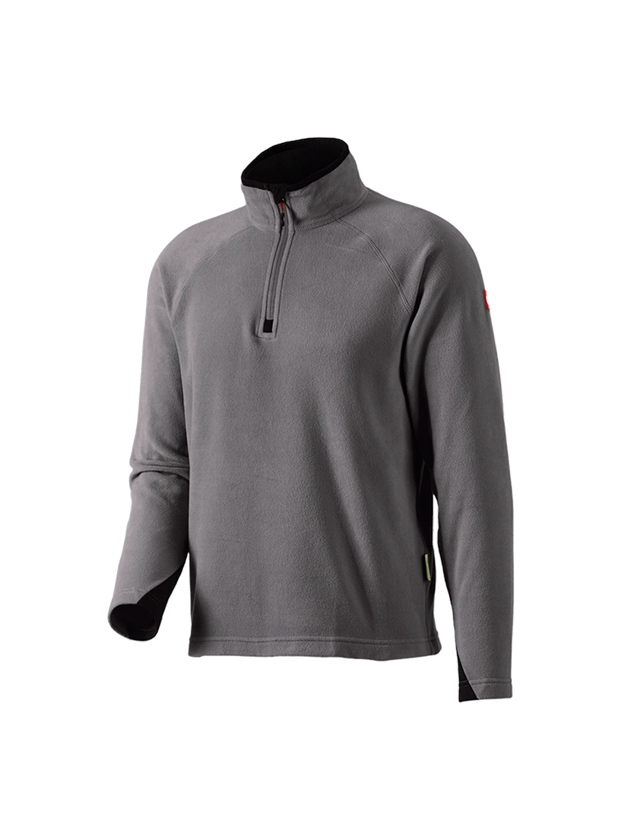 Shirts, Pullover & more: Microfleece troyer dryplexx® micro + anthracite 2