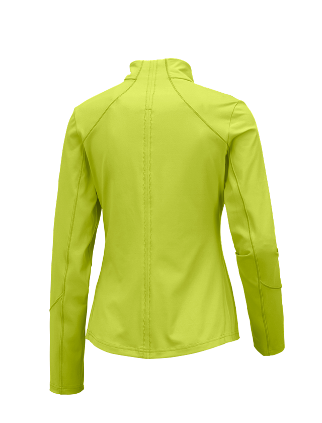 Work Jackets: e.s. Functional sweat jacket solid, ladies + maygreen 1