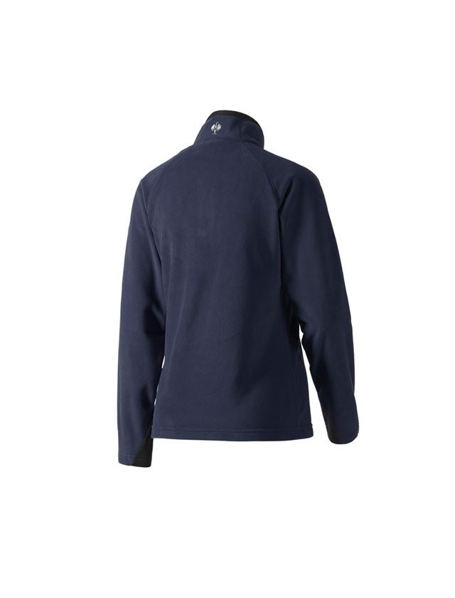Shirts & Co.: Damen Microfleece Troyer dryplexx® micro + dunkelblau 3