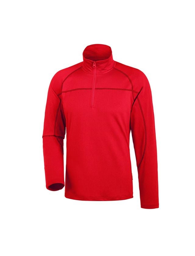 Shirts, Pullover & more: e.s. Troyer clima-pro + fiery red