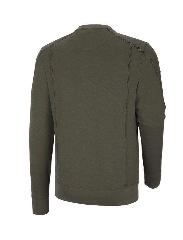 Menuisiers: Sweatshirt cotton slub e.s.roughtough + thym 3