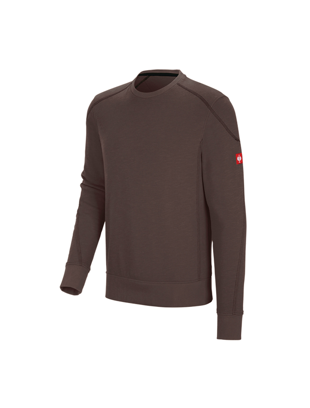 Shirts, Pullover & more: Sweatshirt cotton slub e.s.roughtough + bark 2
