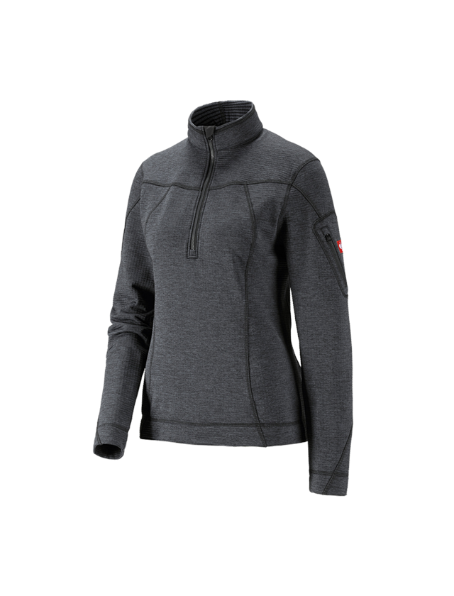 Shirts, Pullover & more: Troyer climacell e.s.dynashield, ladies' + graphite melange 2