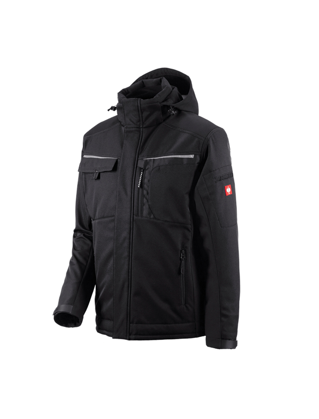 Work Jackets: Softshell jacket e.s.motion + black 2