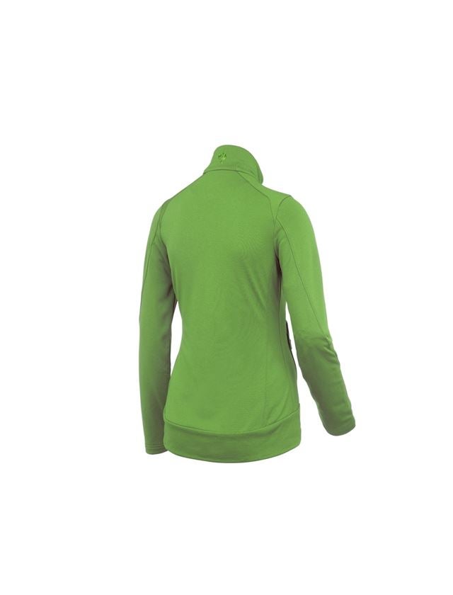 Work Jackets: FIBERTWIN®clima-pro jacket e.s.motion 2020,ladies' + sea green/chestnut 3