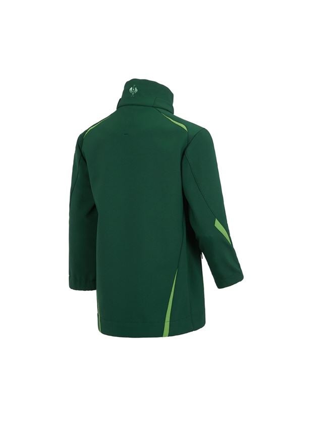Jackets: Softshell jacket e.s.motion 2020, children's + green/sea green 2