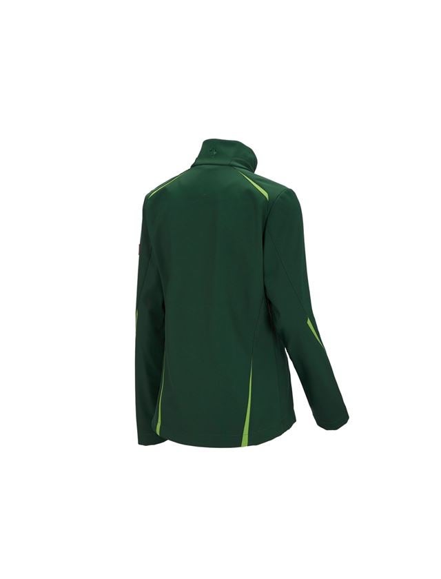 Work Jackets: Softshell jacket e.s.motion 2020, ladies' + green/seagreen 3