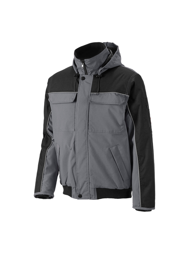 Work Jackets: Pilot jacket e.s.image  + grey/black