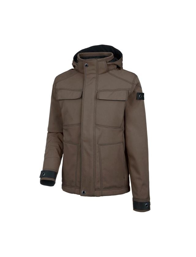 Gardening / Forestry / Farming: Winter softshell jacket e.s.roughtough + bark 2