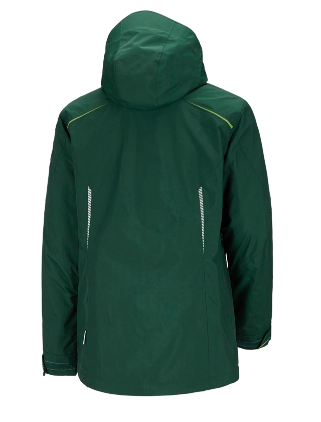 Work Jackets: 3 in 1 functional jacket e.s.motion 2020, men's + green/sea green 3