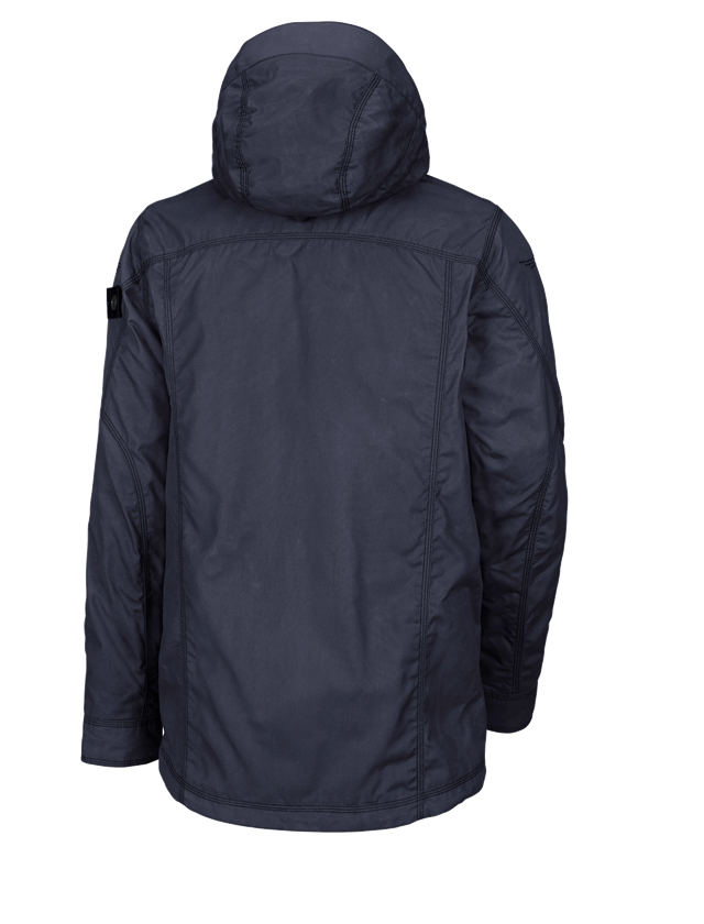Gardening / Forestry / Farming: e.s. Functional jacket cotton touch + midnightblue 3