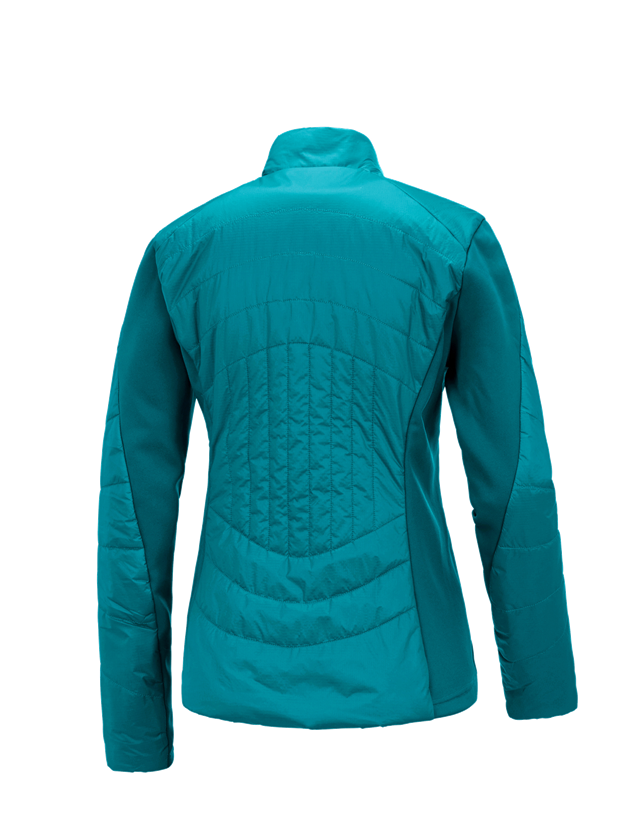 Work Jackets: e.s. Function quilted jacket thermo stretch,ladies + ocean 3